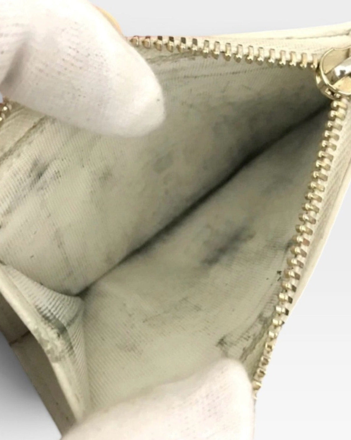 Christian Dior Pink and Cream Leather 30 Montaigne Compact Wallet