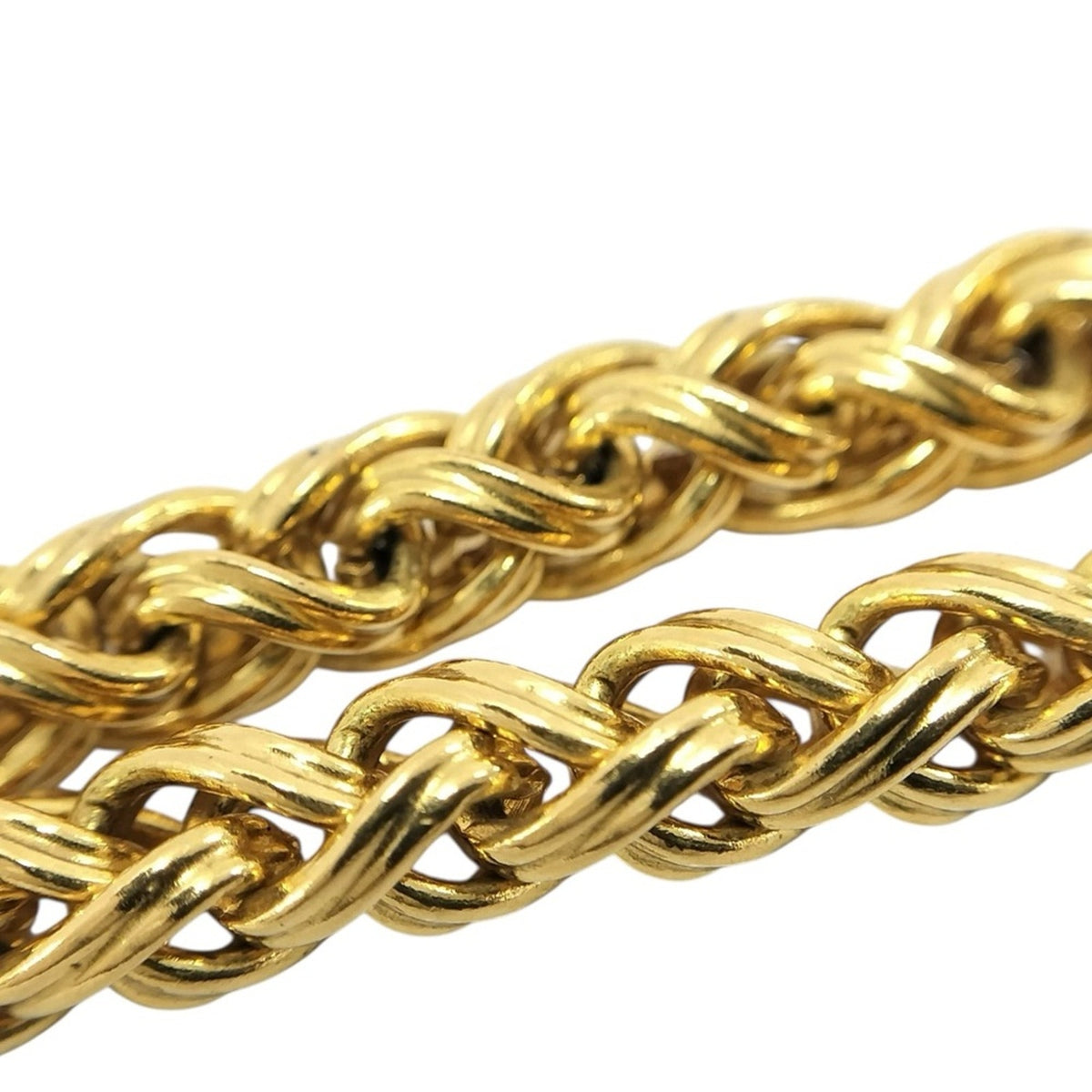 Chanel Gold-Plated Coco Mark CC Filigree Pendant Necklace