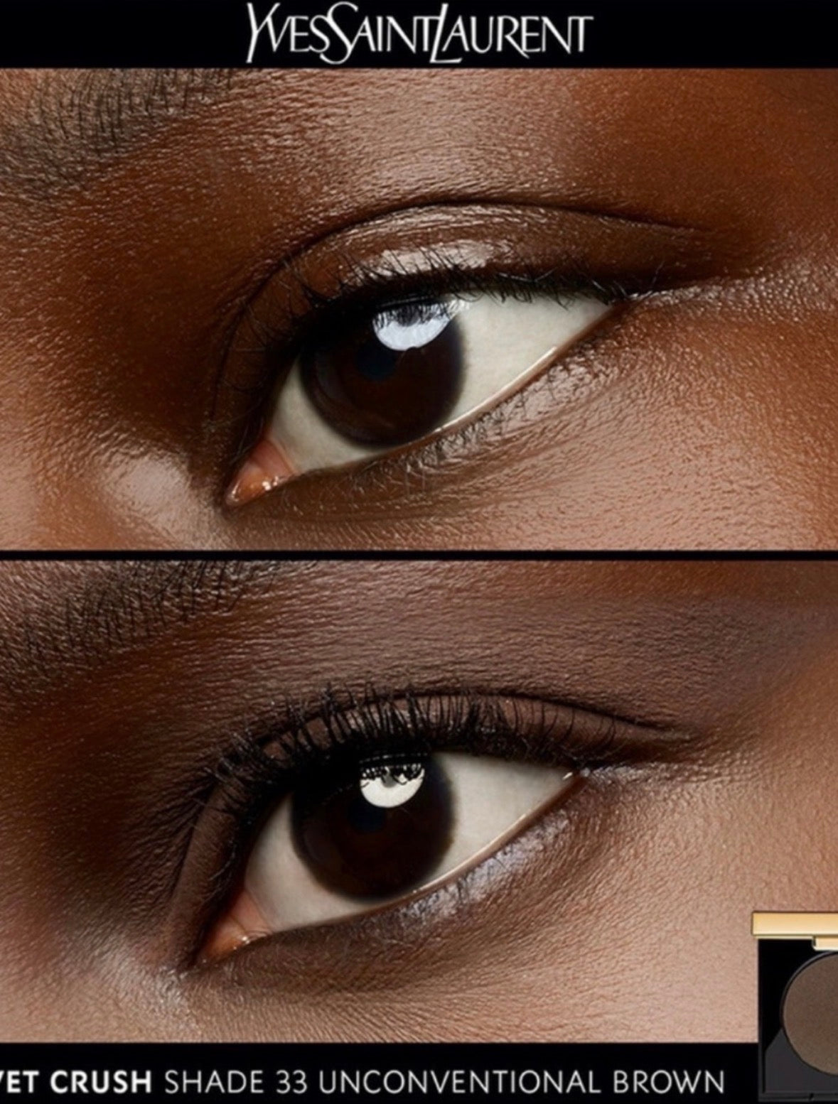 Yves Saint Laurent Velvet Crush Eyeshadow - 33 Unconventional Brown