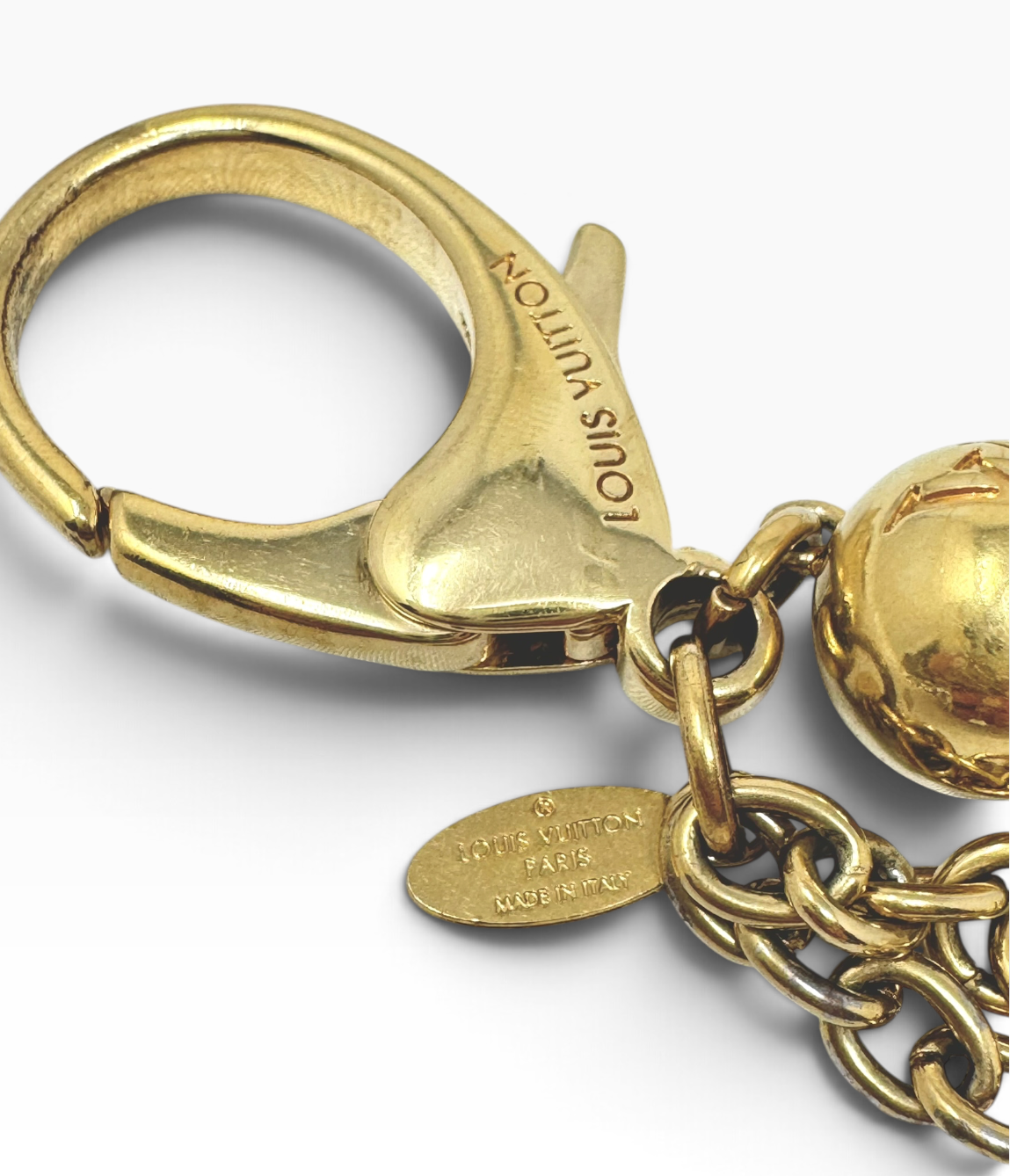 Louis Vuitton Gold-Tone Bloomy Bag Charm