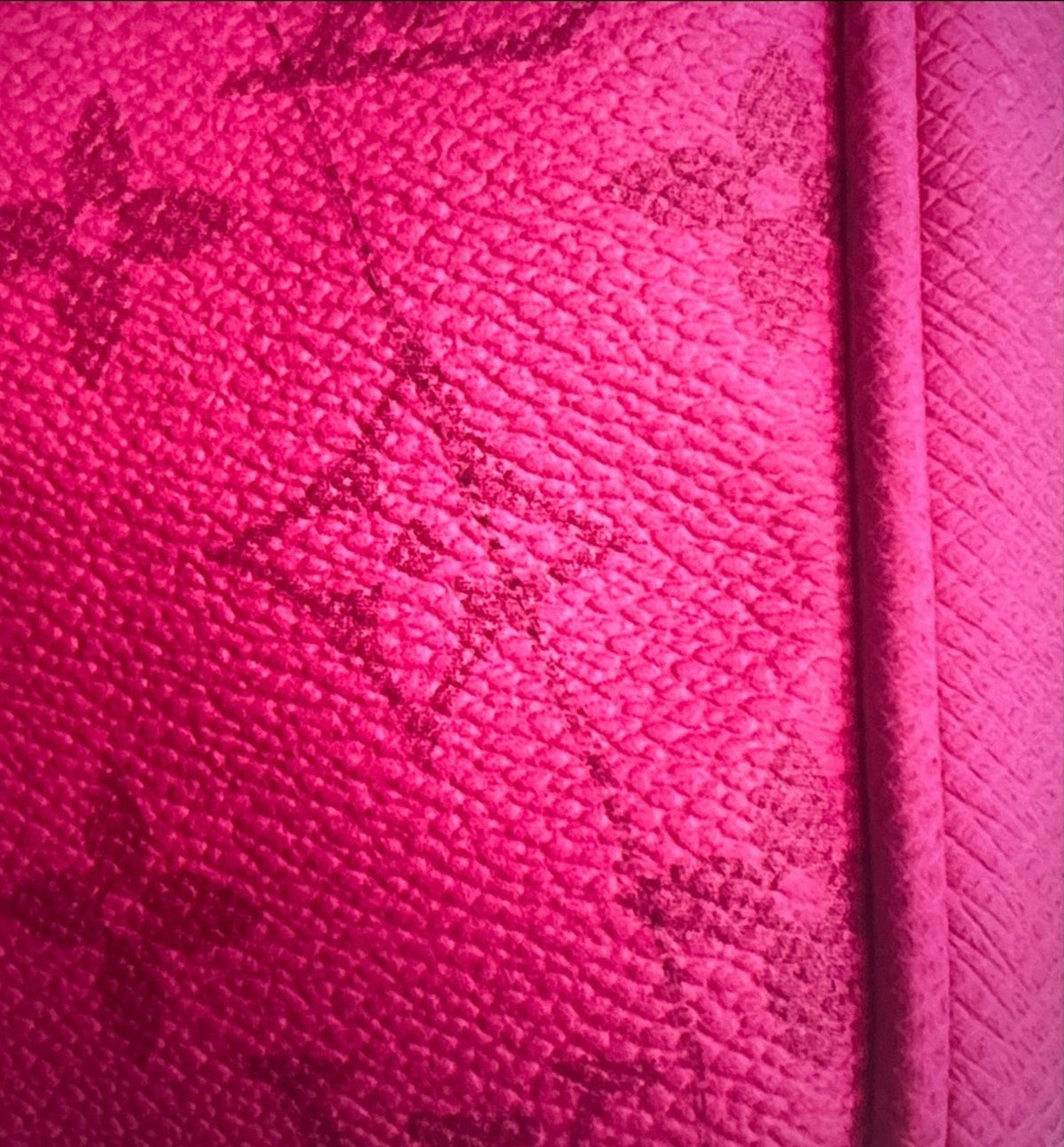 Louis Vuitton Pink Taigarama Keepall Bandouliere 50 Travel Bag