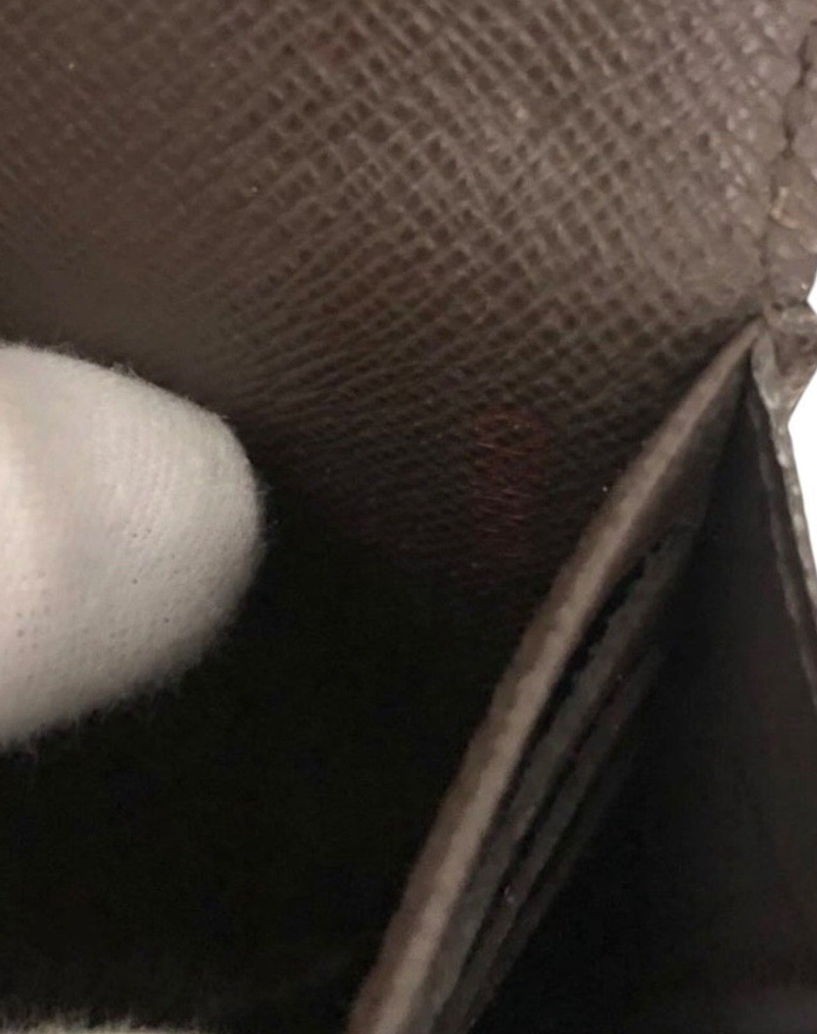 Louis Vuitton Damier Ebene Sarah Wallet