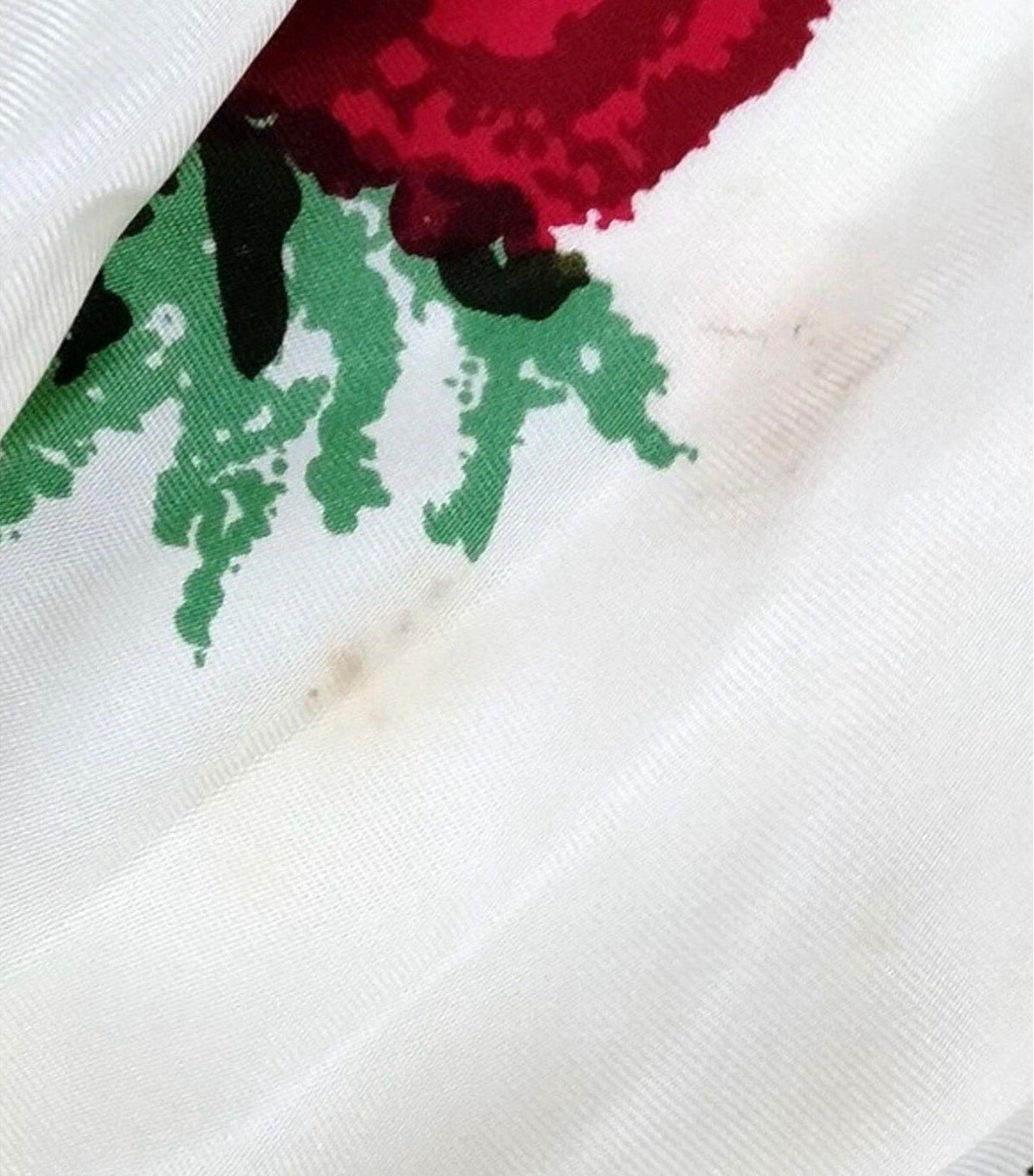 Christian Dior Floral Clock Silk Scarf