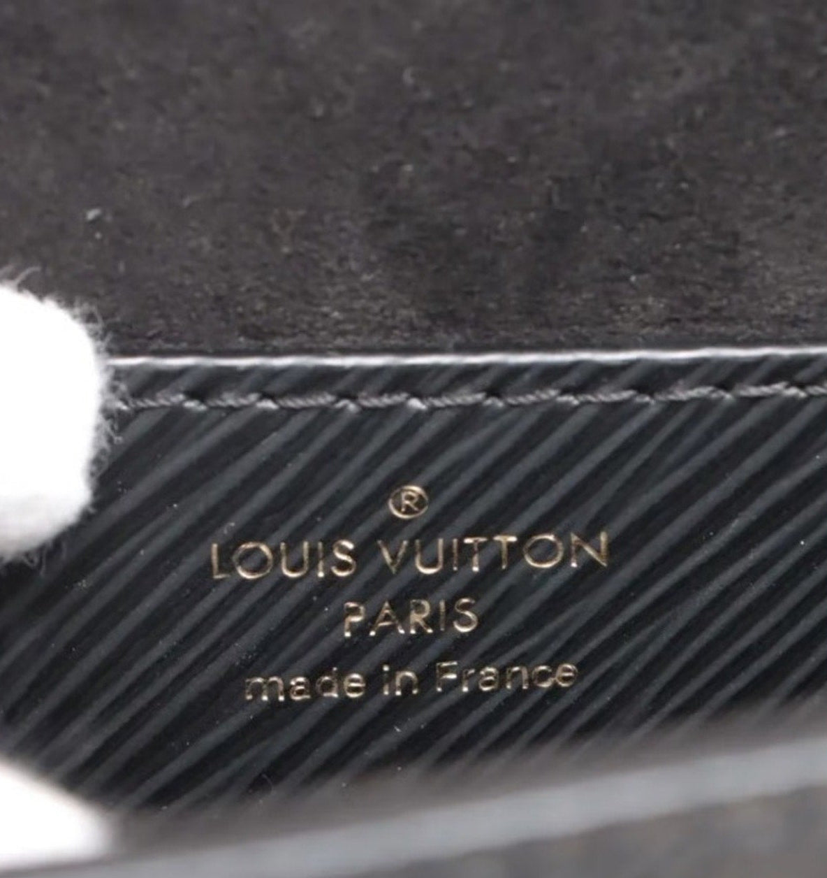 Louis Vuitton Black Epi Leather Sequin Owl Twist Shoulder Bag MM