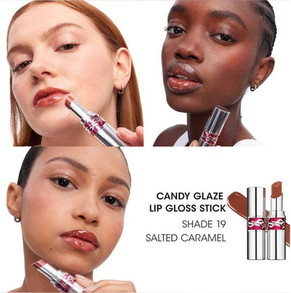 Yves Saint Laurent Candy Glaze Lip Gloss Stick YSL - 19 Salted Caramel