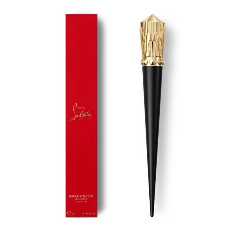 Christian Louboutin Rouge Stiletto Lumi Matte Lipstick - Peach Cabaret 013L