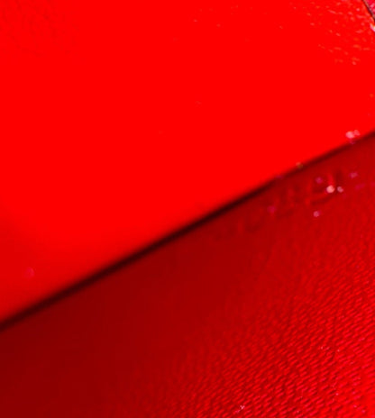 Louis Vuitton Red Vernis Sarah Noeud Wallet