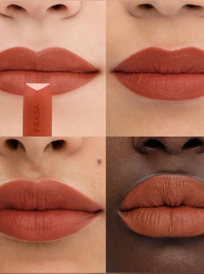 Prada Monochrome Hyper Matte Lipstick - 077 Arancio