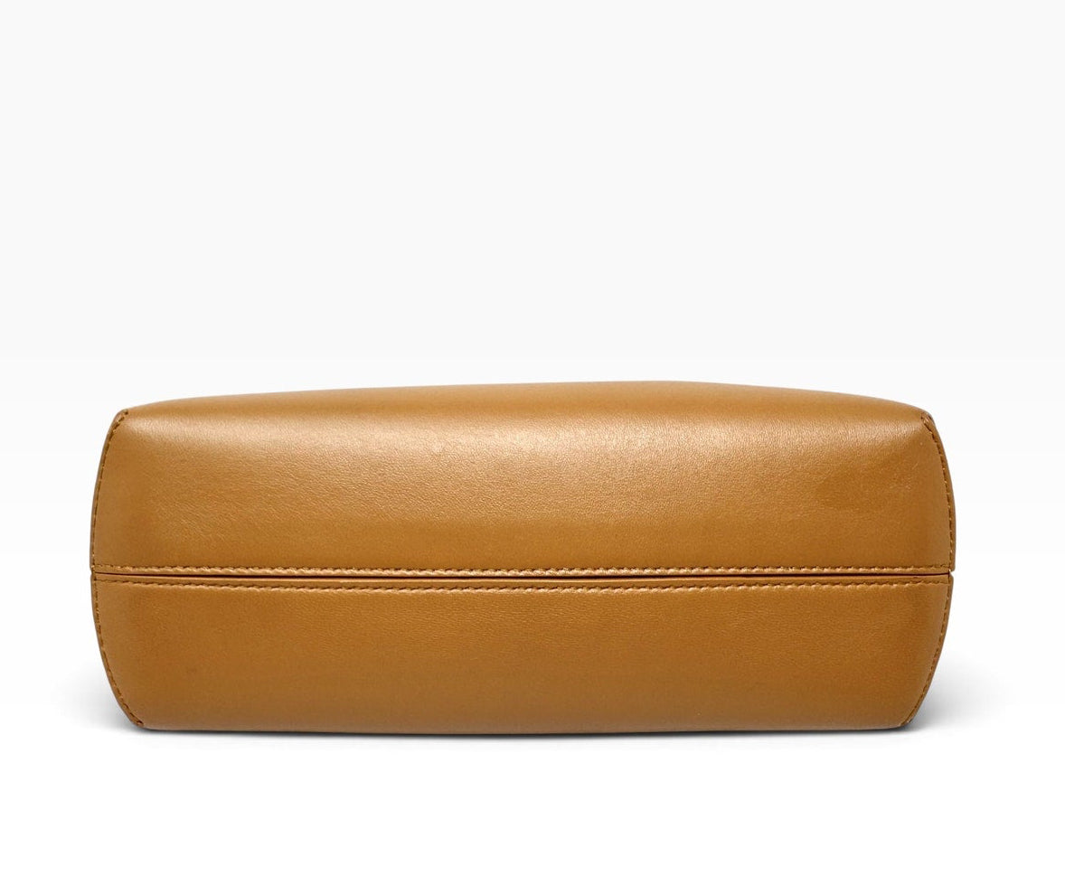 Fendi Light Brown Leather Fendi First Bag - Small