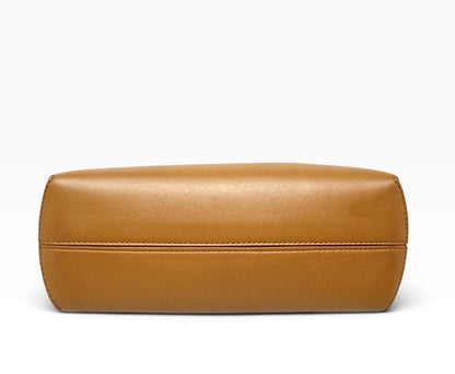 Fendi Light Brown Leather Fendi First Bag - Small