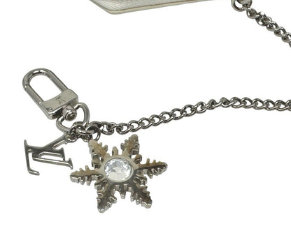 Louis Vuitton Ivory Vernis Perle Monogram Flocon Bag Charm/Coin Pouch