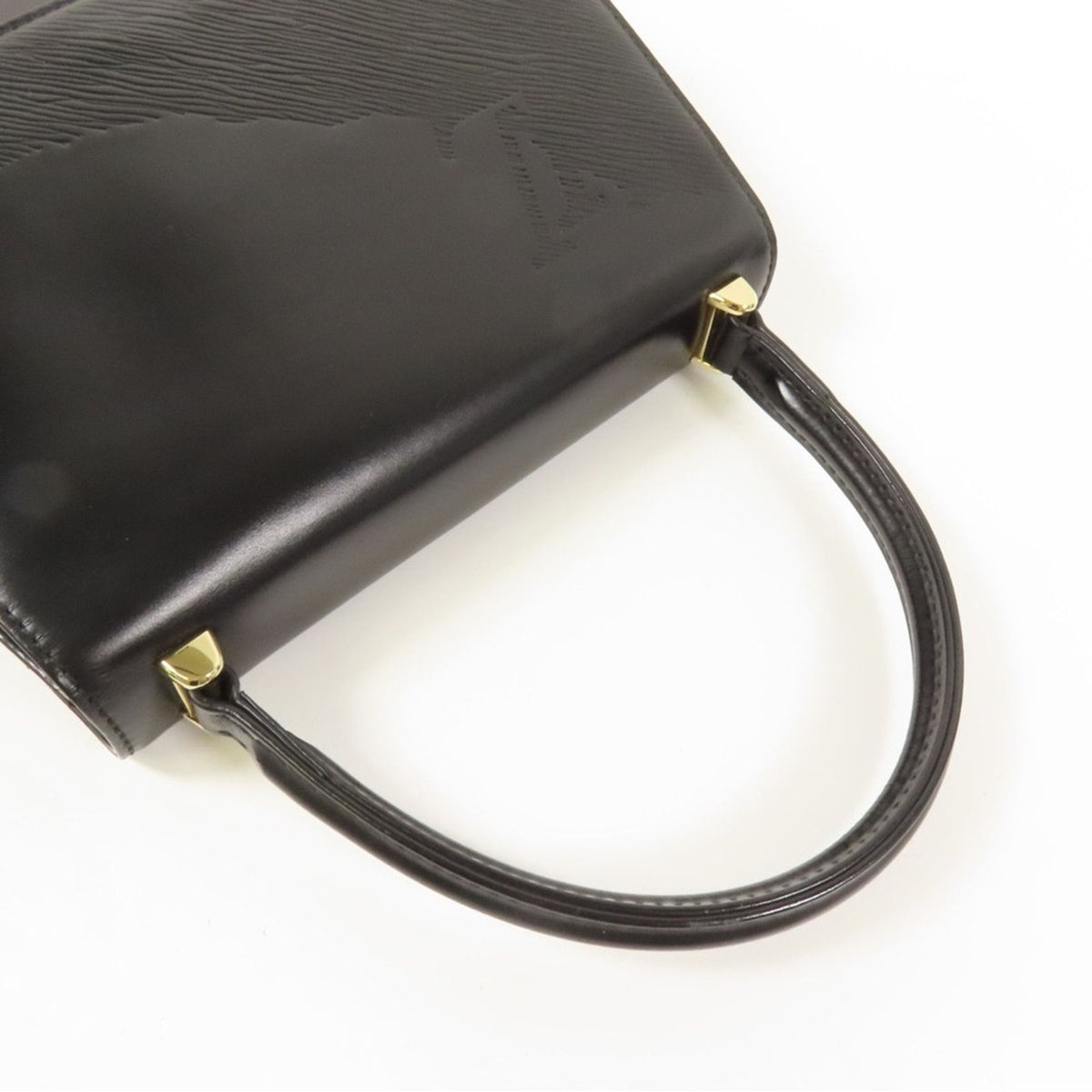 Louis Vuitton Black Leather Opera Line Athens Bag