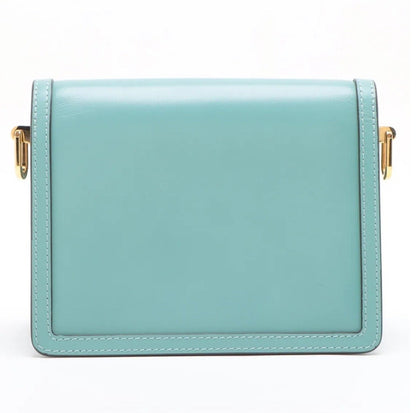 Louis Vuitton Teal Leather Mini Dauphine Shoulder Bag