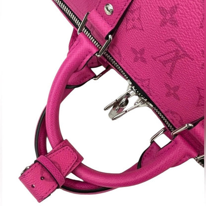 Louis Vuitton Pink Taigarama Keepall Bandouliere 50 Travel Bag