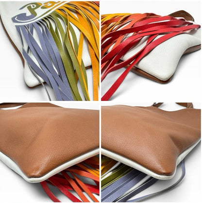 Loewe x Paula’s Ibiza Multicolor Fringe Tote
