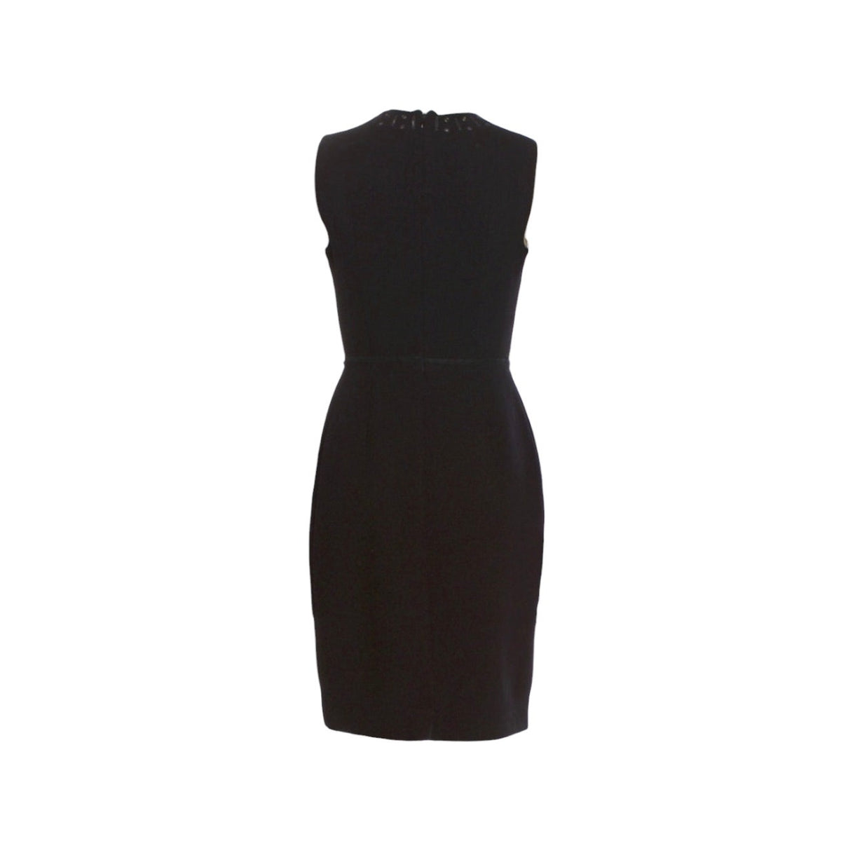 Prada Black Sleeveless Mini Sheath Dress - US 6