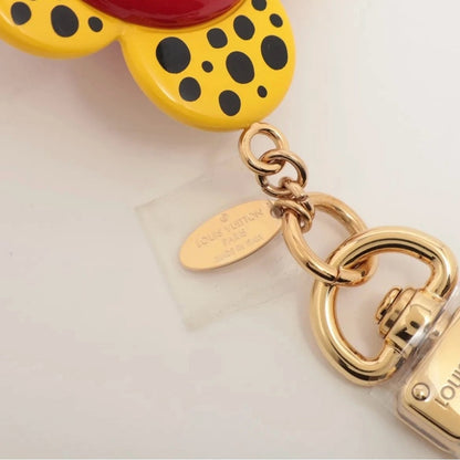 Louis Vuitton x Yayoi Kusama Vivienne Infinity Dot Bag Charm Key Ring NWT