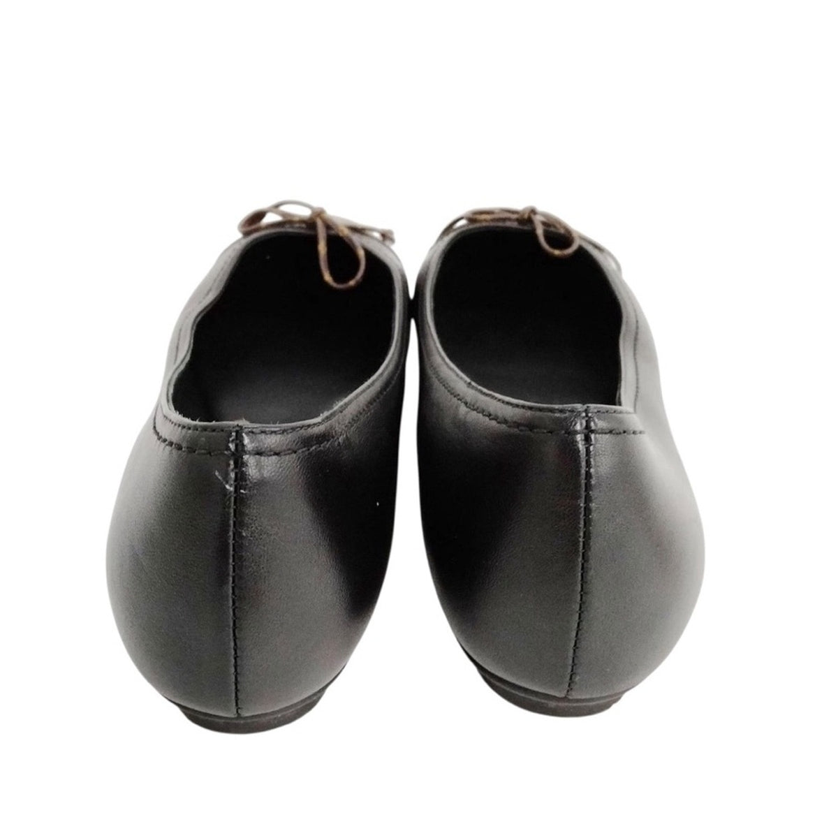 Louis Vuitton Popi Line Monogram and Black Leather Ballet Shoes - Size 36