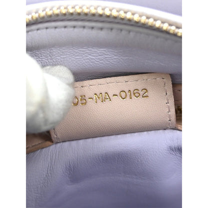 Christian Dior Leather Tricolor Medium Cannage Quilted Lady Dior Handbag