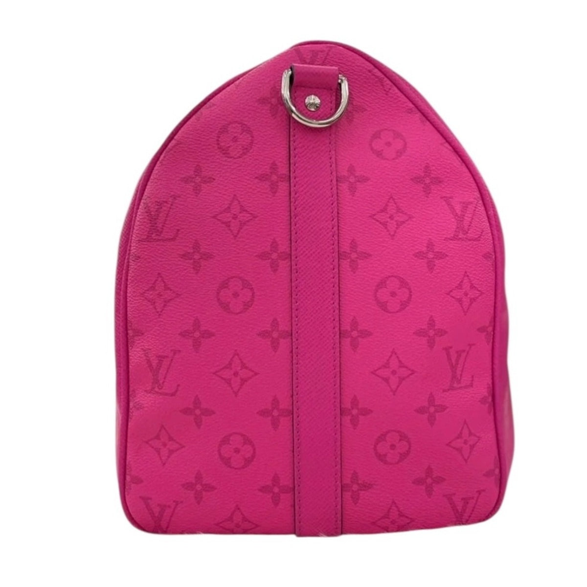 Louis Vuitton Pink Taigarama Keepall Bandouliere 50 Travel Bag