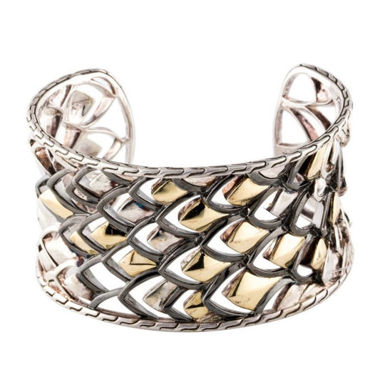 John Hardy Two-Tone Legends Naga Cuff Bracelet