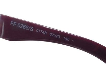 Fendi Burgundy Peekaboo Sunglasses FF0265S
