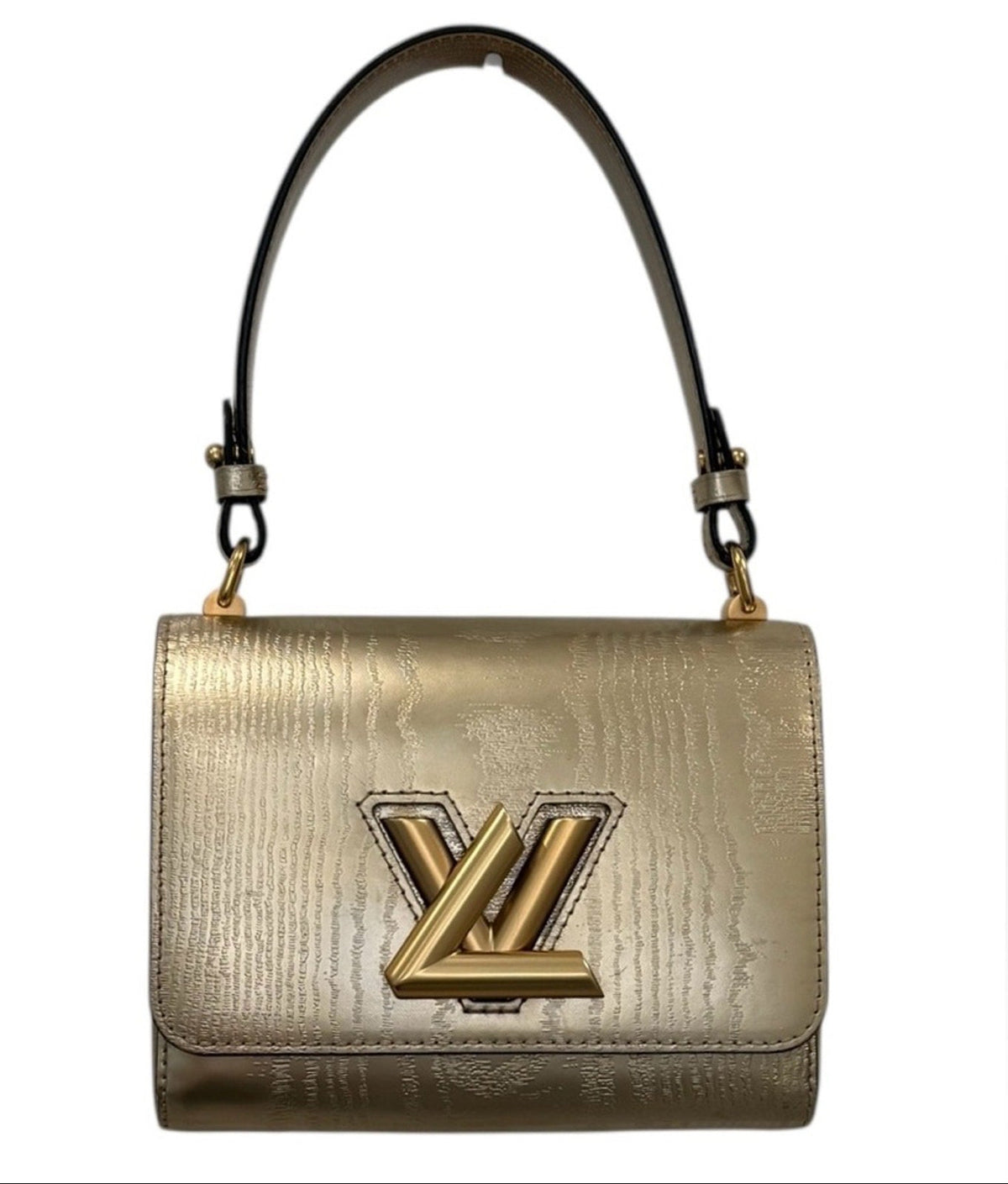 Louis Vuitton Metallic Gold Twist Shoulder Bag PM