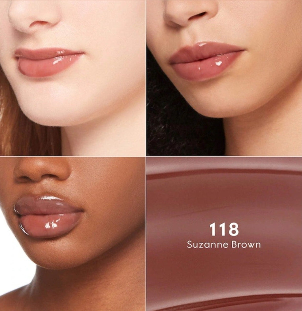 Gucci Gloss à Lèvres Plumping Lip Gloss - 118 Suzanne Brown