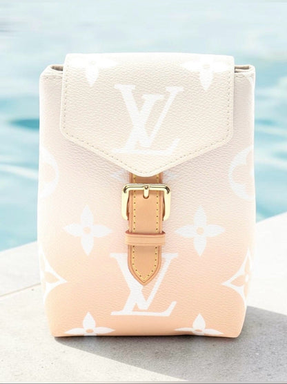 Louis Vuitton Monogram Giant By The Pool Tiny Backpack in Brume