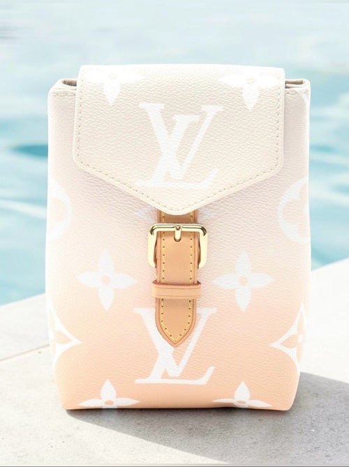Louis Vuitton Monogram Giant By The Pool Tiny Backpack in Brume