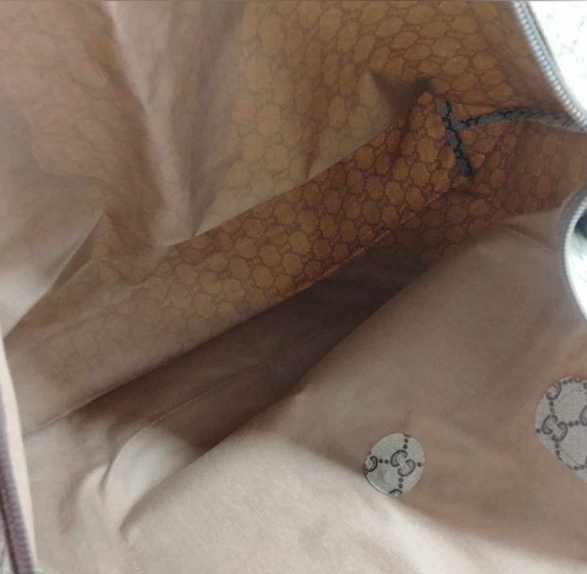 Gucci Plus Vintage GG Supreme Sherry Line Tote