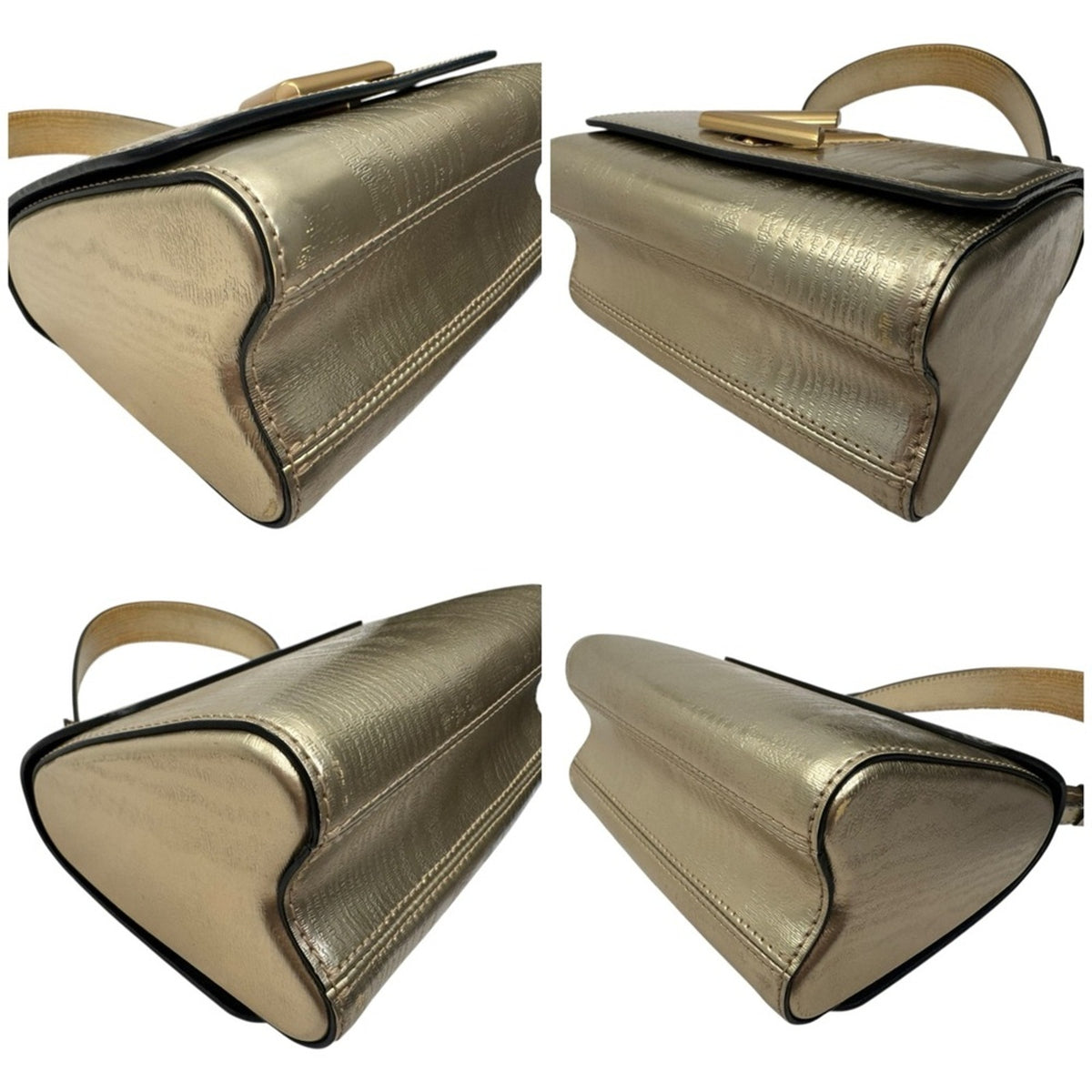 Louis Vuitton Metallic Gold Twist Shoulder Bag PM