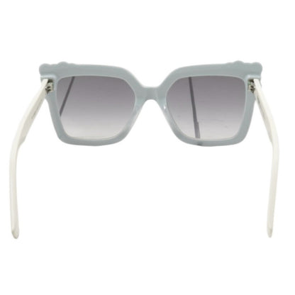 Fendi White Studded Cat Eye Sunglasses FF0260S