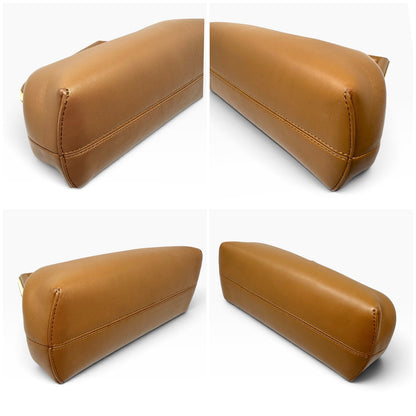 Fendi Light Brown Leather Fendi First Bag - Small
