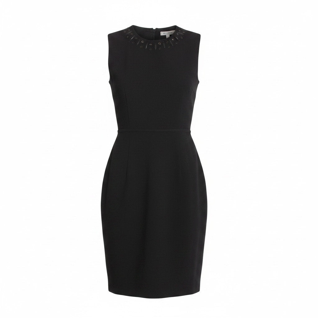 Prada Black Sleeveless Mini Sheath Dress - US 6