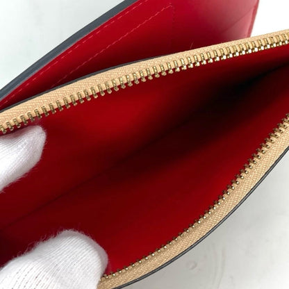 Louis Vuitton Leather City Steamer Wallet - Navy, Cream, Red
