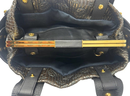 Louis Vuitton Black & Dark Brown Monogram Motard Biker Bag Limited Edition