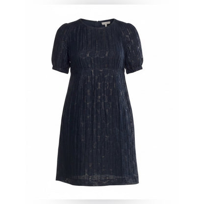 Burberry Navy Silk Mini Dress - US 4