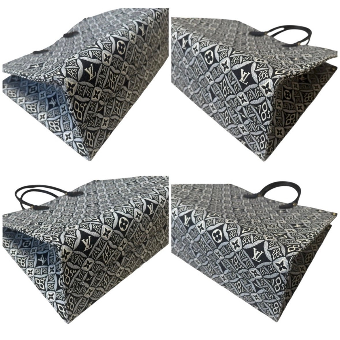 Louis Vuitton Black 1854 Monogram Jacquard OnTheGo Tote GM