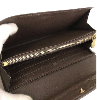 Louis Vuitton Damier Ebene Sarah Wallet
