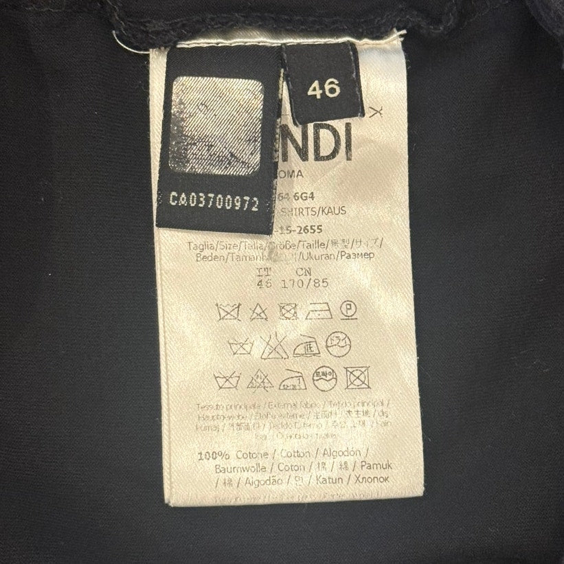 Fendi Black Monster T-Shirt - Size S