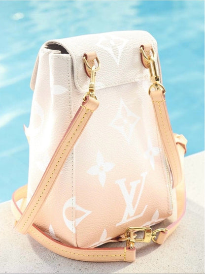 Louis Vuitton Monogram Giant By The Pool Tiny Backpack in Brume
