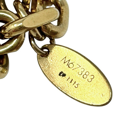 Louis Vuitton Malletage Flower Bag Charm Key Ring