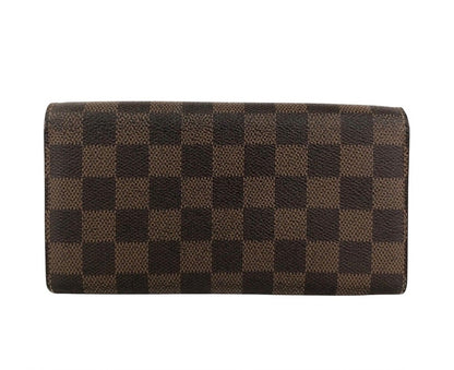 Louis Vuitton Damier Ebene Sarah Wallet