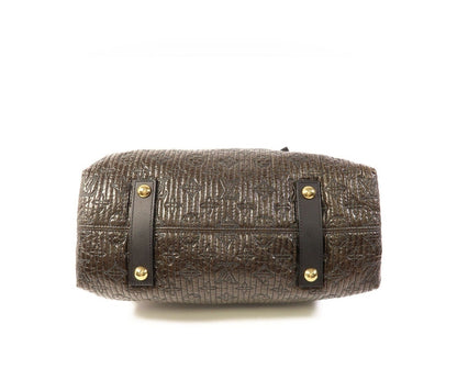 Louis Vuitton Black & Dark Brown Monogram Motard Biker Bag Limited Edition
