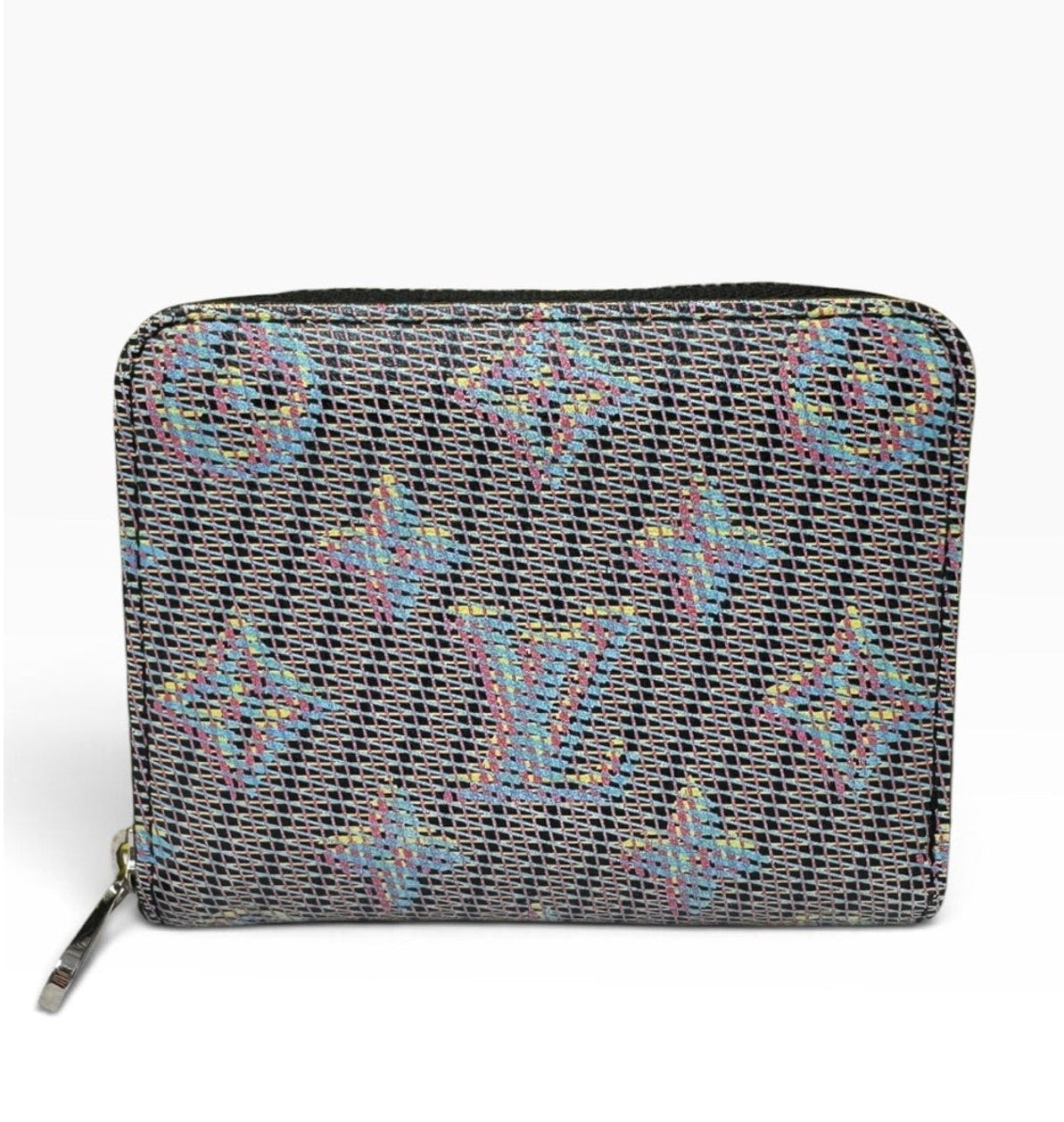 Louis Vuitton Limited Edition Monogram LV Pop Zippy Card Case Wallet