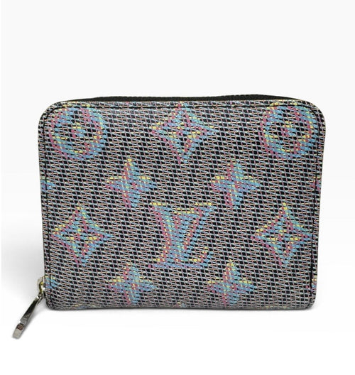 Louis Vuitton Limited Edition Monogram LV Pop Zippy Card Case Wallet