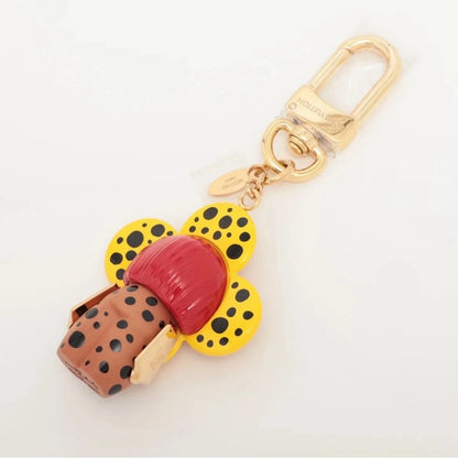 Louis Vuitton x Yayoi Kusama Vivienne Infinity Dot Bag Charm Key Ring NWT