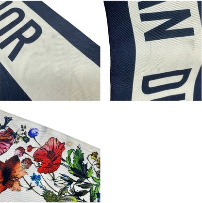 Christian Dior D-Millefiori Mitzah Silk Scarf Twilly