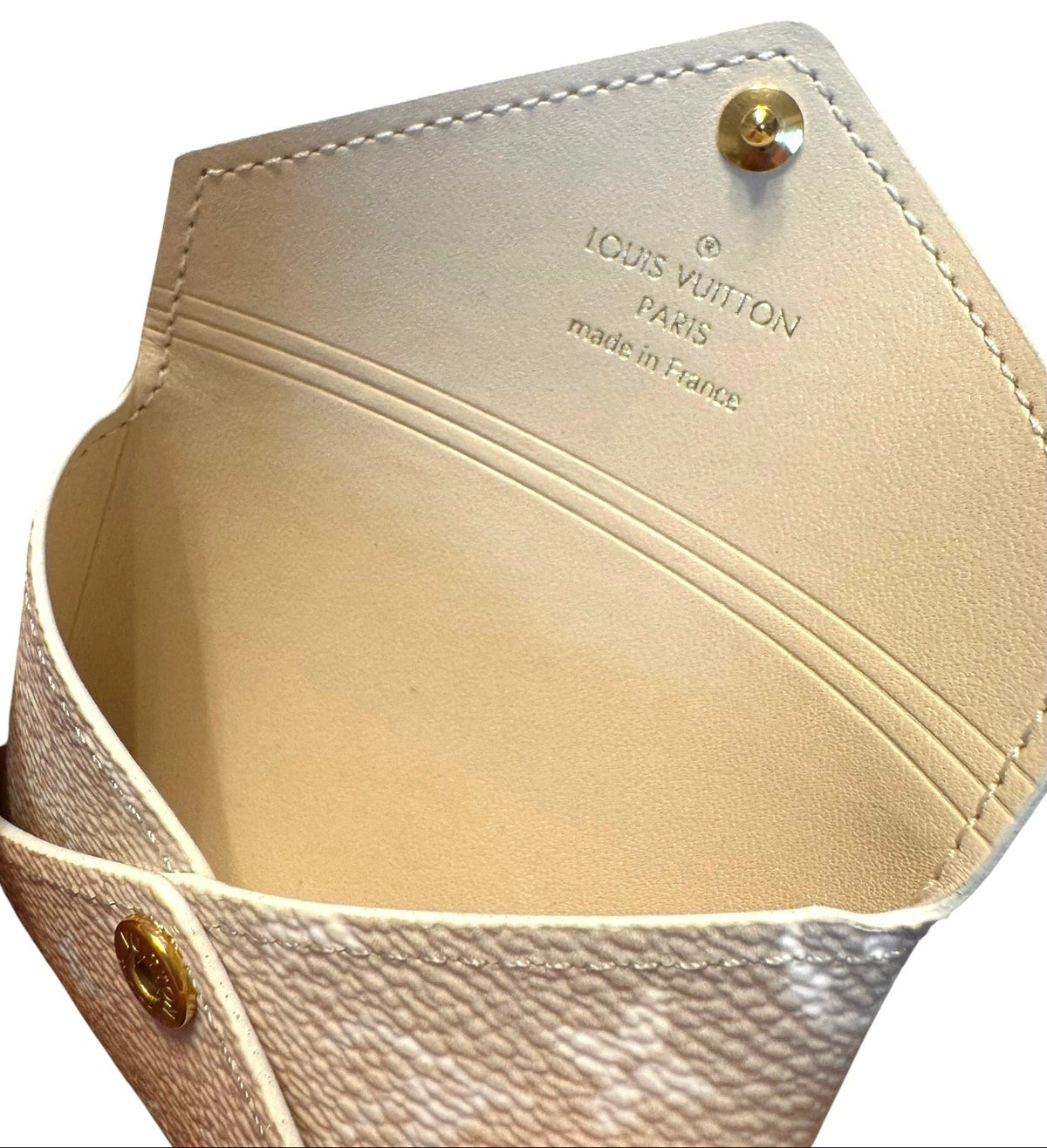 Louis Vuitton Monogram By The Pool Kirigami Pouch PM in Brume